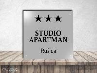 Tabla za studio apartman (srebrna)