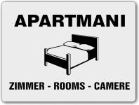 Tablica za iznajmljivače apartmana