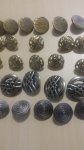 Ukrasni metalni gumbi za odjevne predmete