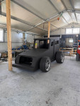 Unikatni drveni Hot Rod