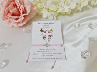 Zahvalnice za goste, narukvica sa križićem, za Prvu pričest