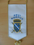 Zastavica Prvog korpusa Armije Republike BiH