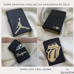Zippo original upaljač - gravura po želji - Silver Star