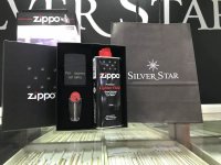 Zippo original upaljač sa poklon kutijom •GRAVIRANJE - Silver Star