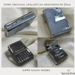 Zippo original upaljač - graviranje po izboru - Silver Star Zagreb