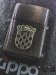 Zippo original upaljač Hrvatski grb Silver Star Importanne centar