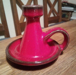 Vintage glineni svijećnjak