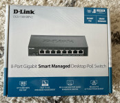 D-Link 8-port PoE Switch dgs-1100-08PV2