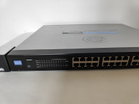 Linksys SRW2024 Gigabit Switch 24-Port LAN + 2x SFP web upravljiv