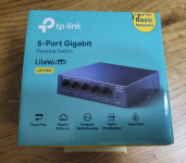 Mrežni switch TP-LINK LS105G, 10/100/1000 Mbps, Gigabit Ethernet, 5-po