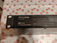TP-Link 24-Port Gigabit L2 Managed Switch with 4-SFP Slots (TL-SG3424)
