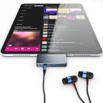 TECH-PROTECT V6-HUB ADAPTER 4 u 1 (sivi)