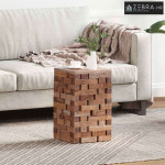 Stolica Prirodna 29 x 29 x 48 cm Čvrsto drvo iz reciklaže