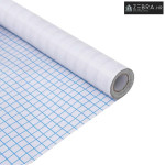 Prozorska folija matirana s prugastim uzorkom 0,9x50m PVC - Mutno stak