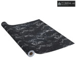 Samoljepljiva folija za namještaj boja crni kamen 500x90 cm PVC - Crna