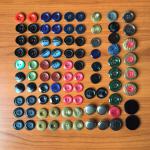 Gumbi raznovrsni, 20-30 mm, set