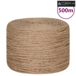 Uže od Jute 6 mm 500 m - 6 mm 500 m Prirodna