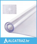 Plastični pokrov za stol, prozirna zaštita za stol, 42 x 72 inča, debl