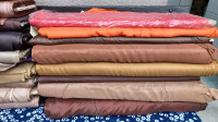 Tekstilni materijali za šivanje raznih dezena, boja i debljina