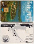 074 HRVATSKA CROATIA TEL.KARTICA NP MLJET 1995 ČIP 1T