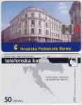 102 HRVATSKA CROATIA TEL.KARTICA HR POŠTANSKA BANKA 1996