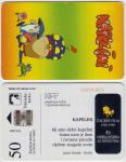 140 HRVATSKA CROATIA TEL.KARTICA KAPELINI 1997