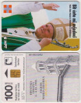 221 HRVATSKA CROATIA TEL.KARTICA PAPA ( SPLIT) II IZDANJE 1998