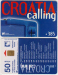 256 HRVATSKA CROATIA TEL.KARTICA CALLING 1999