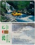 295 HRVATSKA CROATIA TEL.KARTICA RAFTING NA CETINI 2000