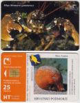 343 HRVATSKA CROATIA TEL.KARTICA RAKOVI (Hlap) 2001