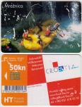 381 HRVATSKA CROATIA TEL.KARTICA RAFTING (Mrežnica) 2002