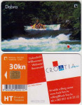 384 HRVATSKA CROATIA TEL.KARTICA RAFTING (Dobra) 2002  II IZDANJE