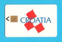 CROATIA #3 (Plava pozadina) stara rijetka hrvatska telefonska kartica