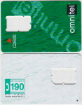 ITALIJA ITALY 01 SIM KARTICA OMNITEL 190 TIP1 PS