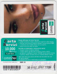 ITALIJA ITALY 05 SERVIZI OMNITEL BON ZA MOBITEL 10 000 L 2001.12
