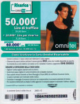 ITALIJA ITALY 100A OMNITEL BON ZA MOBITEL 50 000 L 2003.12