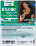 ITALIJA ITALY 107 OMNITEL BON ZA MOBITEL 50 000 L  2006.01