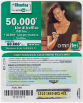 ITALIJA ITALY 110 OMNITEL BON ZA MOBITEL 50 000 L 31 Dic 2004