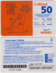 ITALIJA ITALY 156 RE WIND ALTAN BON ZA MOBITEL L 50 000 30-06-2002