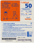 ITALIJA ITALY 158 RE WIND ALTAN BON ZA MOBITEL L 50 000 31-12-2002 T1
