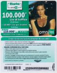 ITALIJA ITALY 97 OMNITEL BON ZA MOBITEL 100 000 L 2006.12