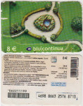 ITALIJA ITALY BON ZA MOBITEL 03 RICARICARD BLU CONTINUA 100 DIC 2004
