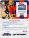 ITALIJA ITALY BON ZA MOBITEL 133 RICARICARD TIM BR 17M Feb. 2002