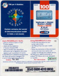 ITALIJA ITALY BON ZA MOBITEL 173 RICARICARD TIM BR GM Feb. 2002
