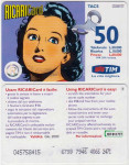 ITALIJA ITALY BON ZA MOBITEL 22 RICARICARD TIM BR 8 Giu. 2000