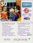ITALIJA ITALY BON ZA MOBITEL 48 RICARICARD TIM BR 10 Mar. 2001