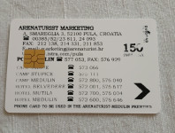 Tel.kartica Arenaturist 150 impulsa