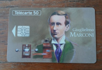 tel.kartica sa slikom fizičara G.MARCONI