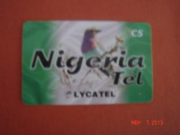 tel.kartica sa temom države NIGERIA