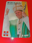 telefonska kartica Papa Pavao II!